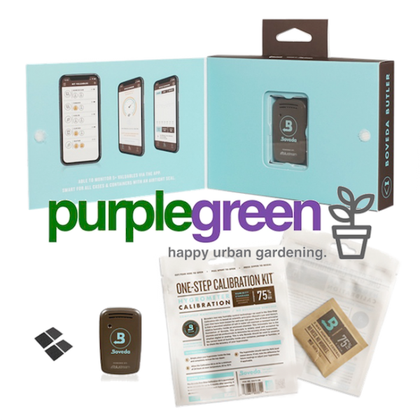 Boveda Butler Smart Sensor purplegreen Linz Boveda Butler Smart Sensor purplegreen Linz