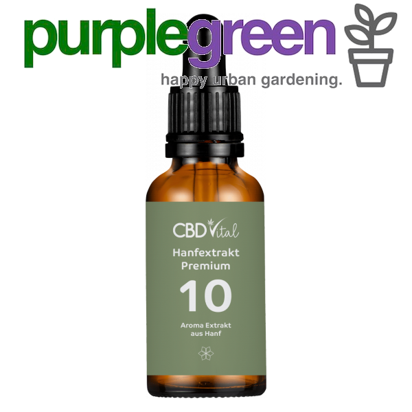 CBD Vital Hanfextrakt PREMIUM Öl 10% 30 ml CBD Vital Hanfextrakt PREMIUM Öl 10% 30 ml