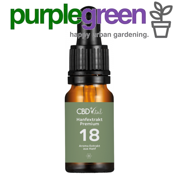 CBD Vital Hanfextrakt PREMIUM Öl 18 % CBD Vital Hanfextrakt PREMIUM Öl 18 %