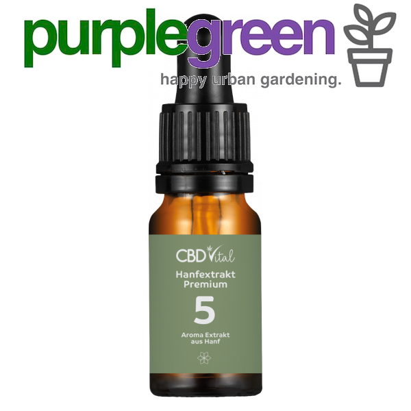 CBD Vital Hanfextrakt PREMIUM Öl 5 % CBD Vital Hanfextrakt PREMIUM Öl 5 %